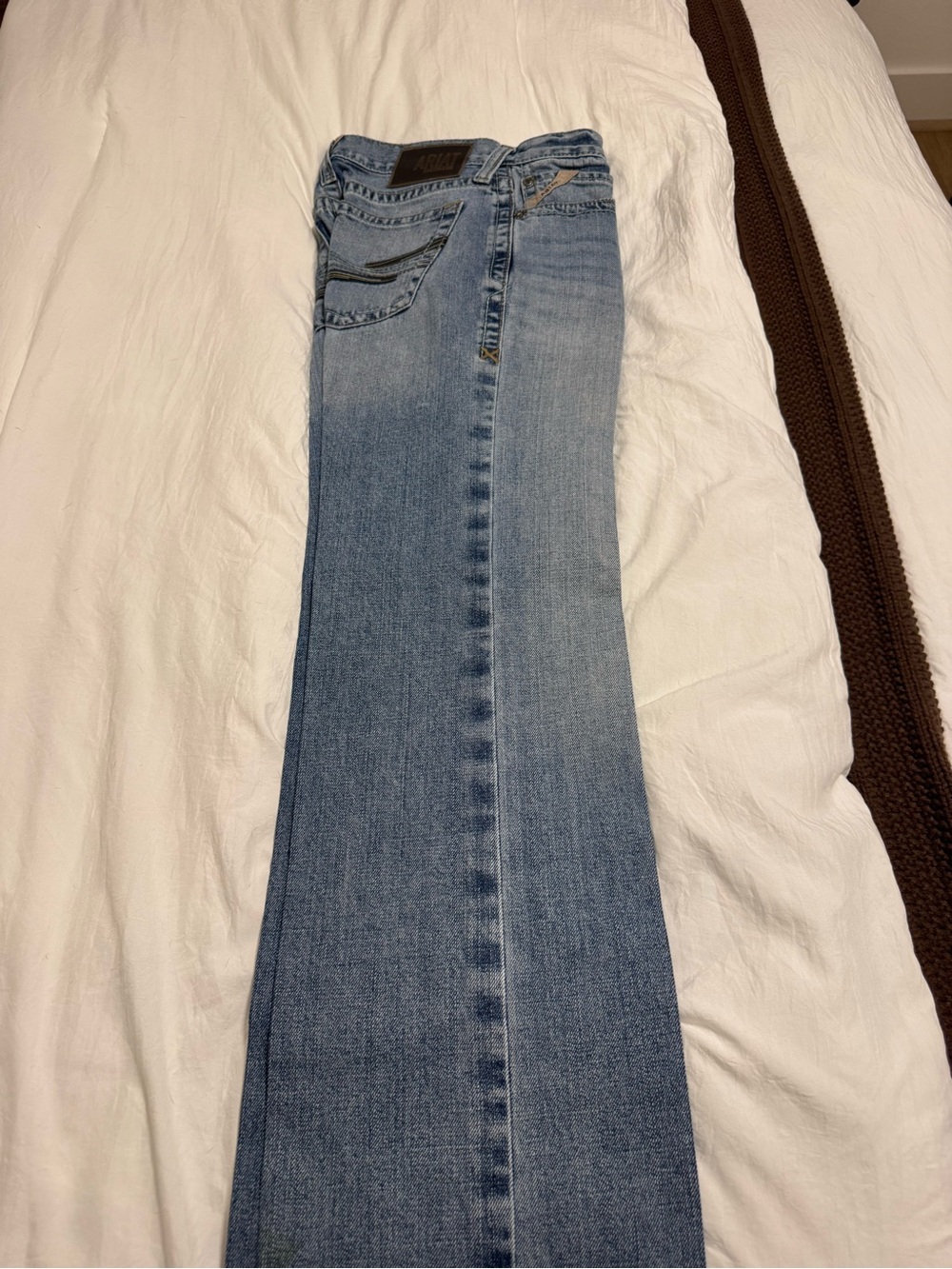 Ariat Light Blue Denim Jeans 28x34
